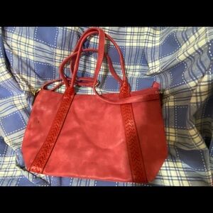 Firano large leather bag made in Italy